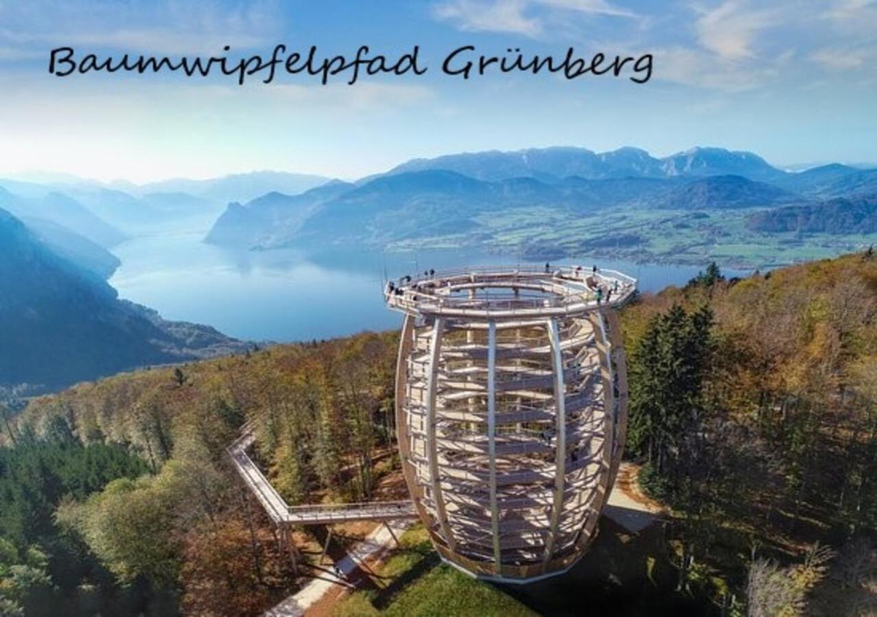 Ferienwohnungen Jodlbauerhof Weyregg Bagian luar foto